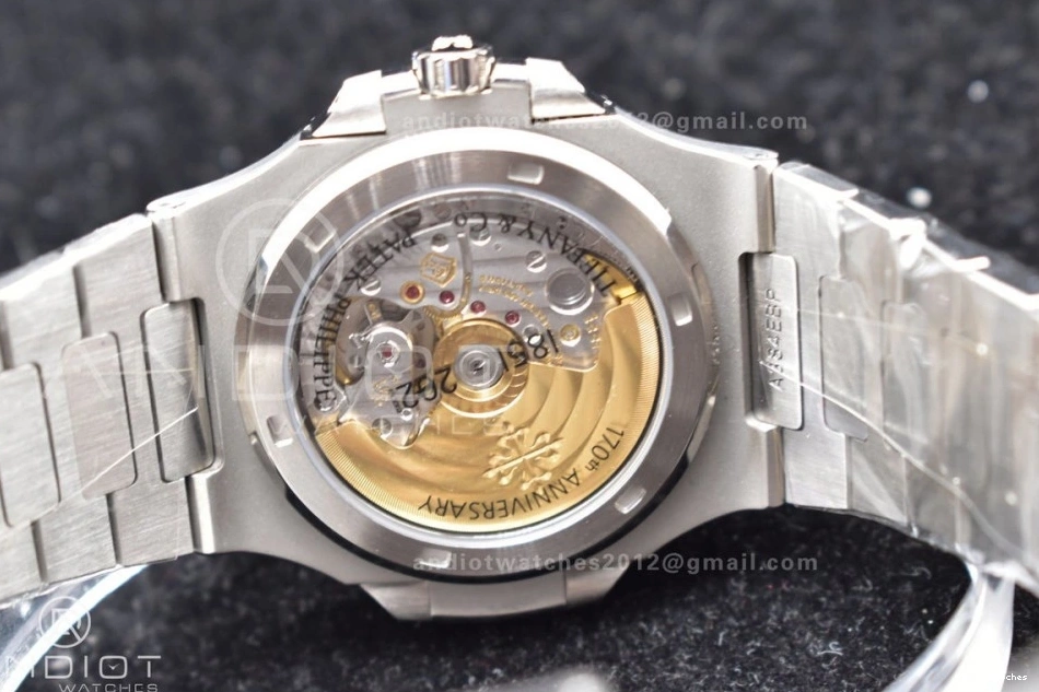 Best WrinkleFree SS Tiffany Tiffany on Nautilus Dial 1:1 324CS Bracelet 913 Blue Edition 5711 GRF 1027